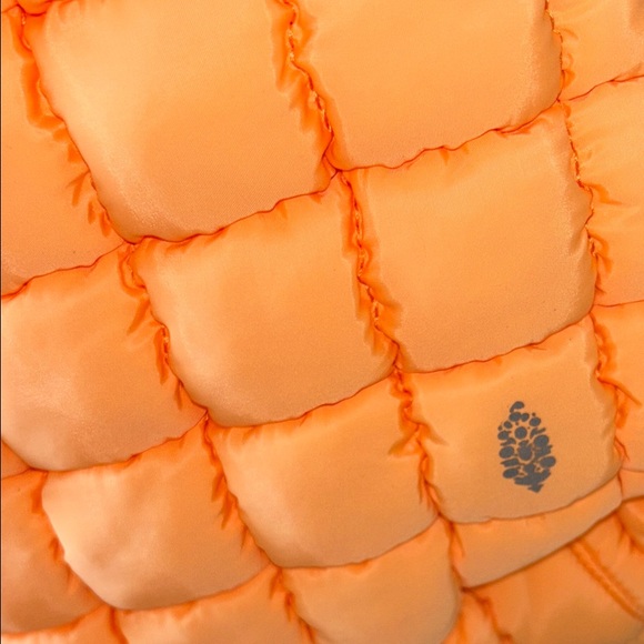 FP Movement by Free People Quilted Bright Orange Bag - Picture 6 of 8
